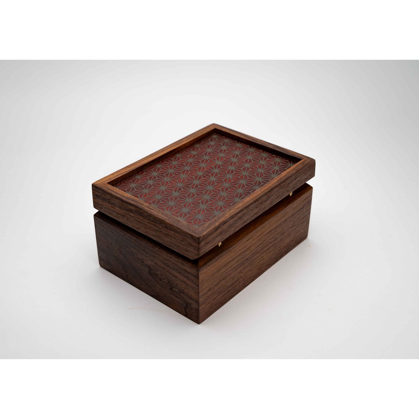 Handmade Japanese Pattern Metal Inlay Box