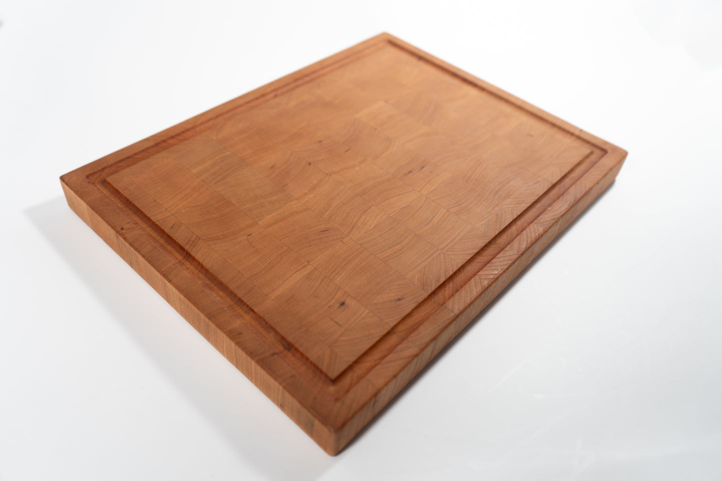 Handmade Cherry End Grain Cutting Board