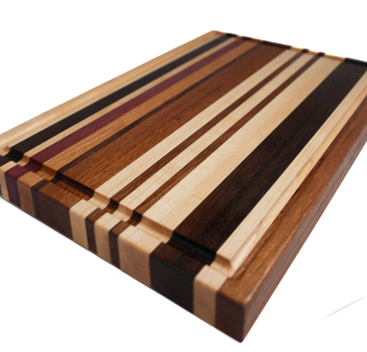 Handcrafted Wooden Cutting Board Random Pattern #1