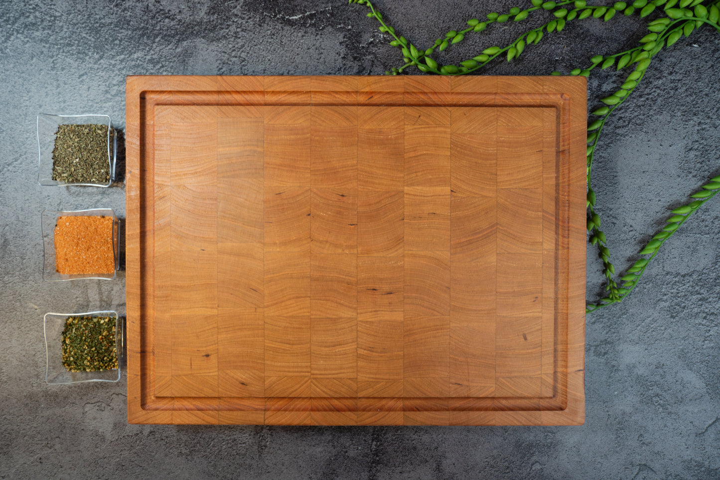 Handmade Cherry End Grain Cutting Board