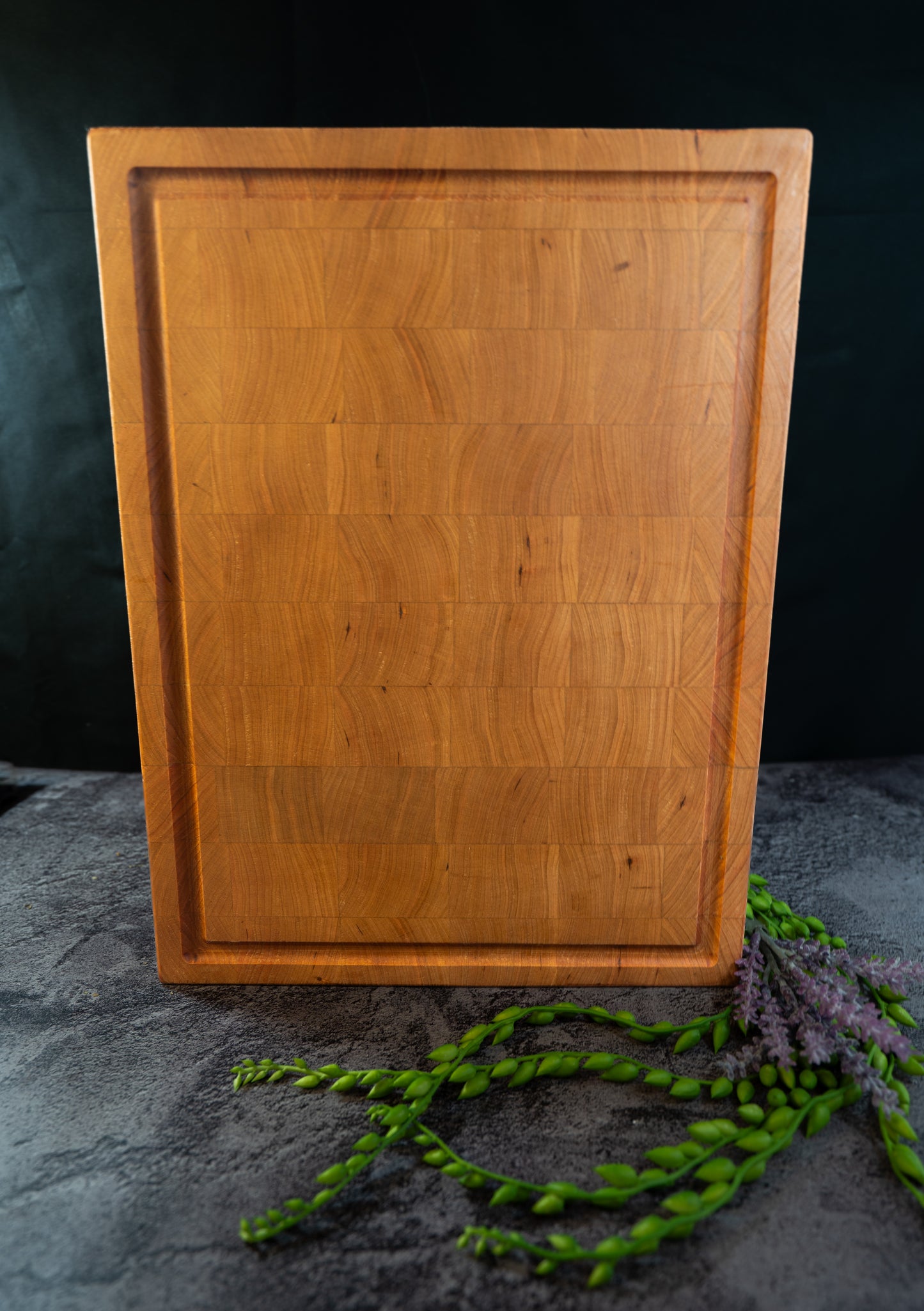 Handmade Cherry End Grain Cutting Board